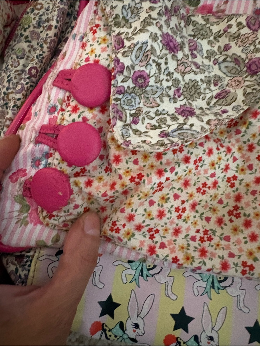 Irregular Choice ultra rare Pink Blossom Bunny Shoulder Bag - Picture 7 of 8